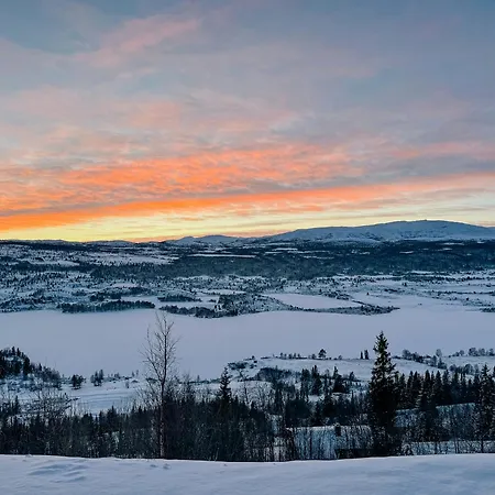 Family With Picturesque View At *