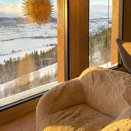 Family With Picturesque View At *