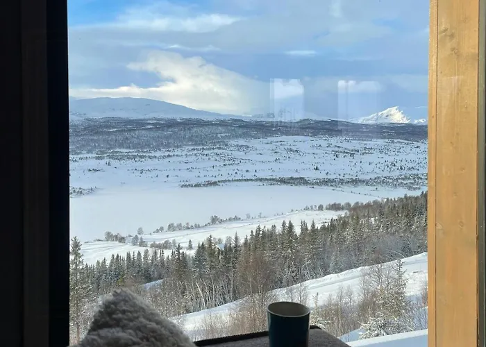 Family With Picturesque View At *