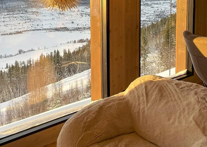 Family With Picturesque View At *