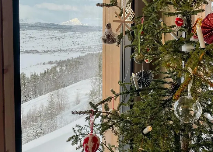 Family With Picturesque View At