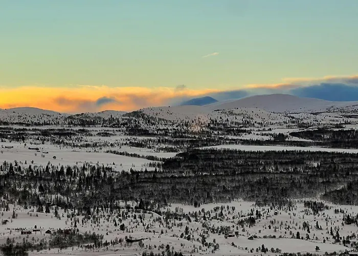 Family With Picturesque View At *